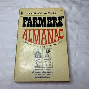 Best from the Farmer's Almanac Edited by Ray Geiger -Pocket 50284 - 1966 Vintage